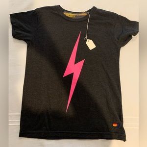 NWT Aviator Nation Kids Bolt T Shirt - Size 10